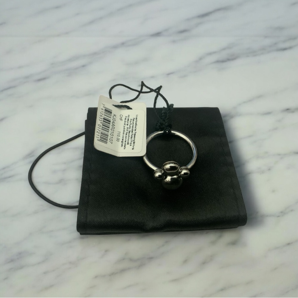 Calvin Klein Stainless Steel Fidget Ring-Retail $110